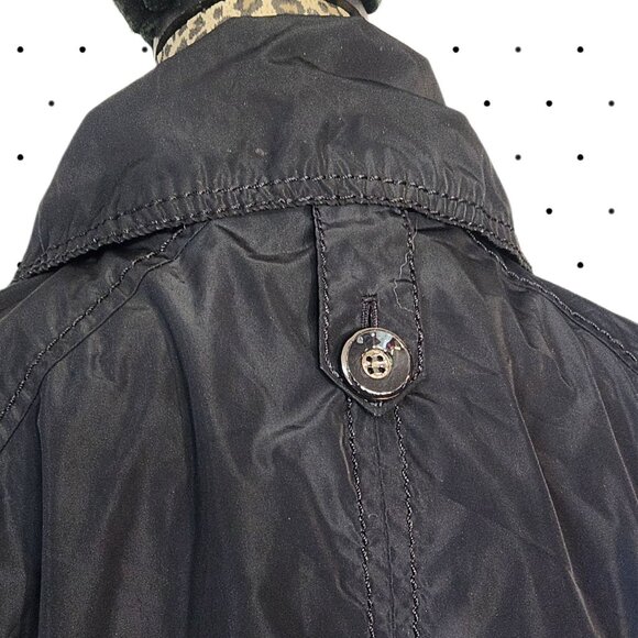 Vintage waterproof coat with with pinstripe liner inside - Picture 5 of 5